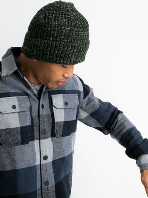 Petrol Industries Heren Gebreide muts Groen Night - OS