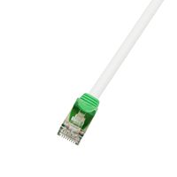 LogiLink RJ45 (cross) Netwerkkabel Aansluitkabel CAT 6 S/FTP 5.00 m Grijs Vlambestendig, Afscherming gevlochten, Afscherming totaal, Halogeenvrij, Pair - thumbnail