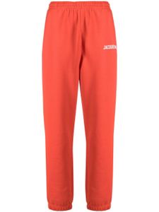 Jacquemus Le Jogging organic-cotton track pants - Rouge