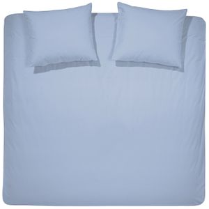 Cinderella Dekbedovertrek Weekend Soft Blue (Katoen)-1-persoons (140 x 200/220 cm)