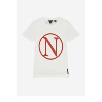 NIK&NIK T-shirt Kim N met printopdruk offwhite/rood
