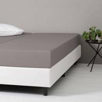 Dekbed Discounter DD Katoenen Hoeslaken - Taupe 180 x 220