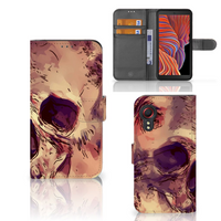 Telefoonhoesje met Naam Samsung Galaxy Xcover 5 Skullhead