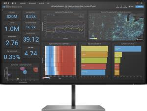 HP Z27q G3 LED-monitor Energielabel F (A - G) 68.6 cm (27 inch) 2560 x 1440 Pixel 16:9 5 ms HDMI, DisplayPort, USB-B, USB 3.1 Gen 1 IPS LED