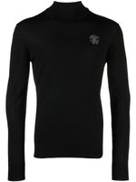 Roberto Cavalli mock-neck wool jumper - Noir