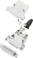 Encitech DTSL37-SJSRG-T-DMS-W-K 6355-8087-34 D-SUB Buchsenleisten-Set 180° Polzahl: 37 Lötkelch 1 pc(s)