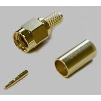 BKL Electronic 0409075 0409075 SMA-connector Stekker, recht 50 Ω 1 stuk(s) - thumbnail