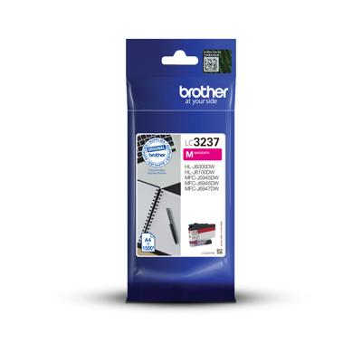 Brother LC-3237M inktcartridge Origineel Magenta 1 stuk(s) Brother LC-3237M inktcartridge Origineel Magenta 1 stuk(s)