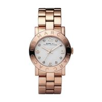 Horlogeband Marc by Marc Jacobs MBM3077 Roestvrij staal (RVS) Rosé 20mm - thumbnail