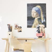 Poppik Vermeer Meisje met de parel Sticker poster 48x57cm