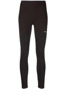 RLX Ralph Lauren legging court à taille à logo - Marron