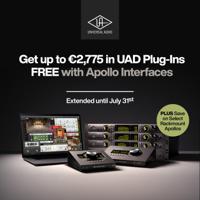 Universal Audio Apollo Twin MkII Duo Heritage Edition Thunderbolt audio interface (promo)