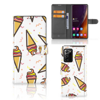 Samsung Galaxy Note20 Ultra Book Cover Icecream - thumbnail