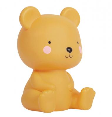 A Little Lovely Company nachtlamp Beer junior 13 cm PVC geel A Little Lovely Company nachtlamp Beer junior 13 cm PVC geel