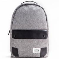 Tom Rugzak Classic 42 X 29 X 14 Cm Grijs/zwart Leer