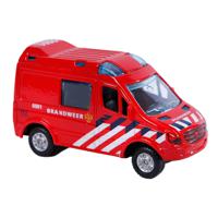 Kids Globe Globe Die-cast Brandweerauto, 8cm - thumbnail