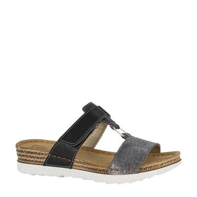 Easy Street slippers zwart/grijs