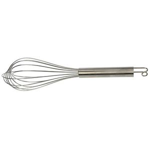 RVS keuken garde/klopper met ophangoog 25 cm   -