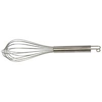 RVS keuken garde/klopper met ophangoog 25 cm   -