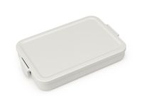 Brabantia Make & Take lunchbox plat, kunststof light grey