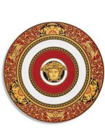 Versace plat Medusa en porcelaine - Rouge - thumbnail