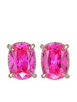 Anabela Chan boucles d'oreilles Cushion Wing en or 18ct - Rose