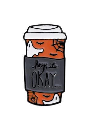 gepersonaliseerd Halloween Tekenfilm Broche