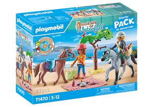 Playmobil Horses of Waterfall 71470 Rijtocht naar het strand met Amelia en ben