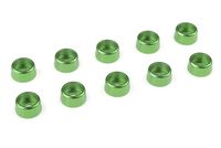 Aluminium Washer voor M3 Socket Head Screws (BD: 8mm) - Groen - 10st - thumbnail