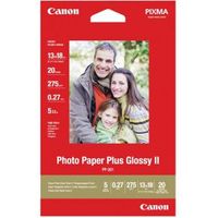 Canon PP-201 pak fotopapier Wit Hoogglans - thumbnail