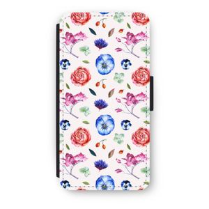 Bloemetjes: iPhone 7 Plus Flip Hoesje