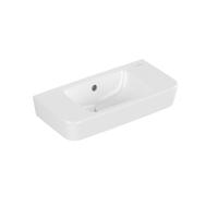 Villeroy & Boch O.novo fontein 50x25cm zonder kraangat met overloop ceramic+ wit 434252R1 - thumbnail