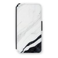 Elegante marmer: iPhone 8 Flip Hoesje