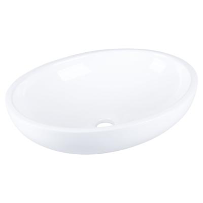 Differnz Dias waskom keramiek ovaal 50x38cm wit Differnz Dias waskom keramiek ovaal 50x38cm wit