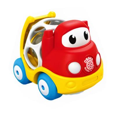 Luna Auto Qball Pull-back 9 Cm Rood