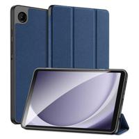 Samsung Galaxy Tab A9 Dux Ducis Domo Tri-Fold Smart Folio Hoesje - Blauw - thumbnail