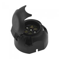 ProPlus stekkerdoos Multicon West PVC 13 polig zwart in blister