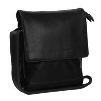 Chesterfield Schoudertas met Overslag Milou Zwart