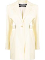 Jacquemus robe courte La Robe Bari - Jaune