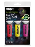 Moon Glow -Glow in the Dark Face Paint