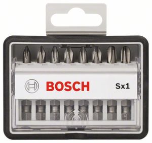 Bosch Accessories Robust Line 2607002556 Bitset 8-delig Kruiskop Phillips