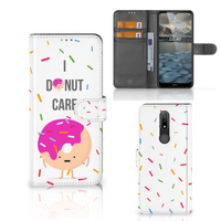 Nokia 2.4 Book Cover Donut Roze