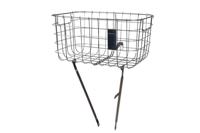 Fietsmand Basil Robin 27 liter 47 x 31 x 25 cm - zilver