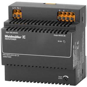 Weidmüller PRO INSTA 96W 48V 2A Schakelnetvoeding 48 V/DC 2 A 96 W Inhoud: 1 stuk(s)