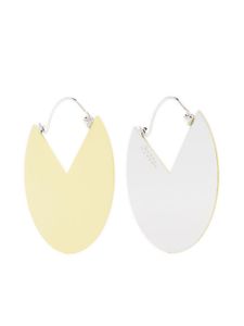 ISABEL MARANT boucles d'oreilles 90° - Jaune