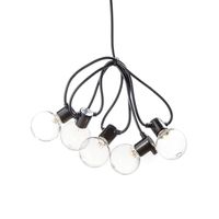 Konstsmide 2373-800 Party-lichtketting Buiten werkt op batterijen Aantal lampen 30 LED Barnsteen Verlichte lengte: 2.25 m - thumbnail