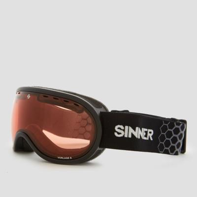 Sinner Sinner vorlage skibril zwart/oranje heren