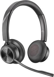 HP Poly Savi 7320 Headset Bedraad Hoofdband Kantoor/callcenter Zwart