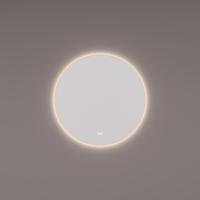 Hipp Design 13500 ronde spiegel 60cm goud met LED en spiegelverwarming