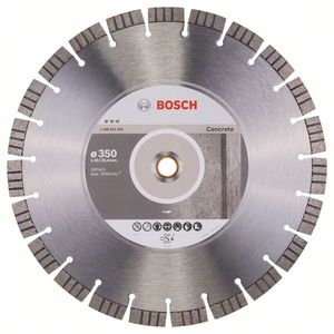 Bosch Accessoires Diamantdoorslijpschijf Best for Concrete 350 x 20,00+25,40 x 3,2 x 15 mm 1st - 2608602658